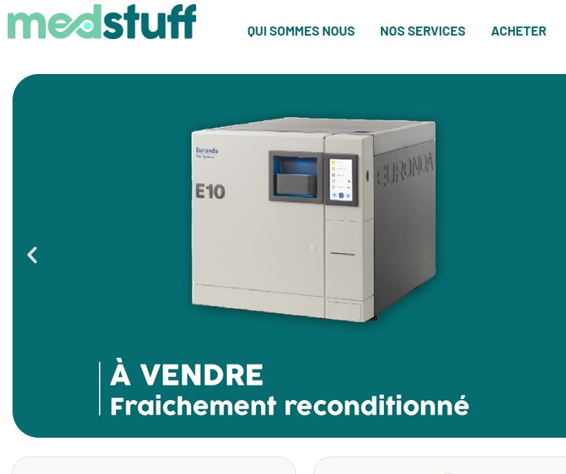 Trouver du matériel Pro reconditionné 